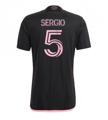 Inter Miami Sergio Busquets #5 Replica Away Stadium Shirt 2023-24 Short Sleeve